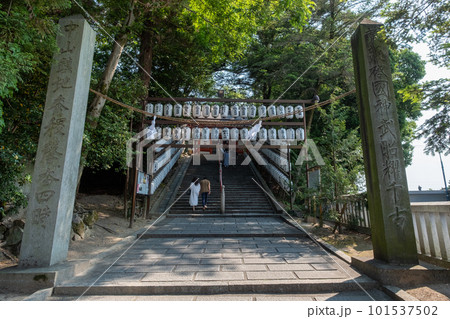 吉備津神社（参道） 101537502