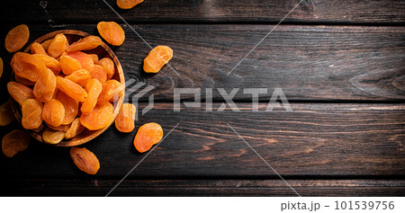 A full plate of dried apricots. A full plate of dried apricots. 101539756