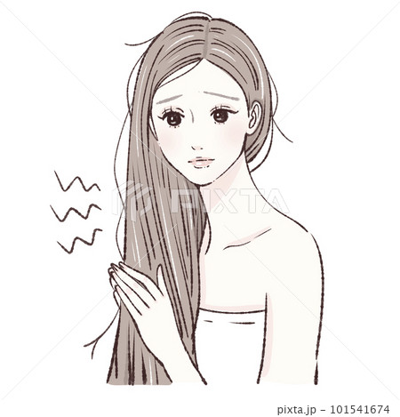 女性, 女の子, 女の人, 髪, 人物, ヘアケア, ヘアー, ヘアースタイル, ファッション, 美 101541674