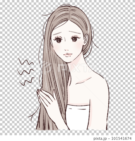 女性, 女の子, 女の人, 髪, 人物, ヘアケア, ヘアー, ヘアースタイル, ファッション, 美 101541674