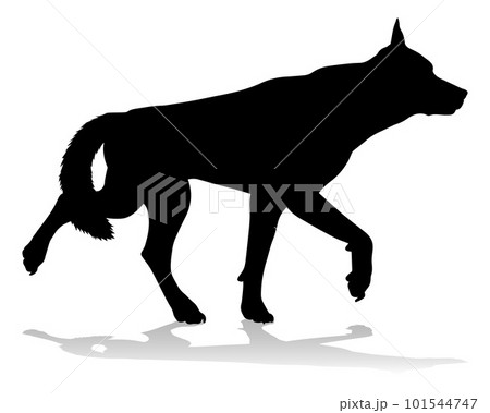 Dog Silhouette Pet Animal Dog Silhouette Pet Animal 101544747
