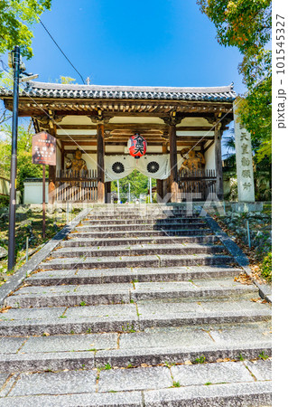 京都府大山崎町の宝積寺 仁王門 京都府大山崎町の宝積寺 仁王門 101545327