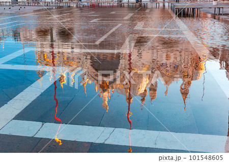 San Marco square at sunrise. Venice, Italy 101548605