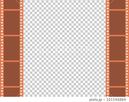 Cute negative film frame illustration background 101548869