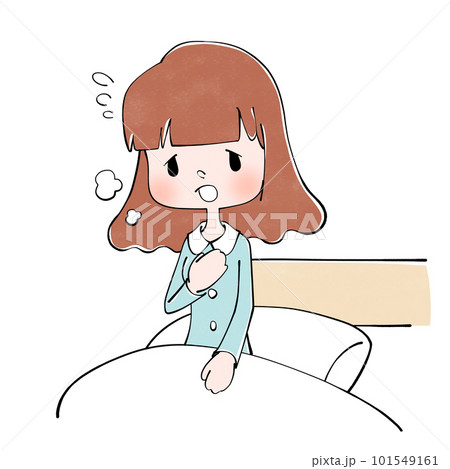 寝起きの動悸と息切れ 101549161