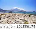 The island Gramvousa and the bay Balos 101550175