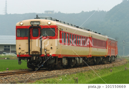 大糸線　姫川ー頸城大野　JR西日本　キハ58-596+キハ28-2119+キハ52-156 101550669