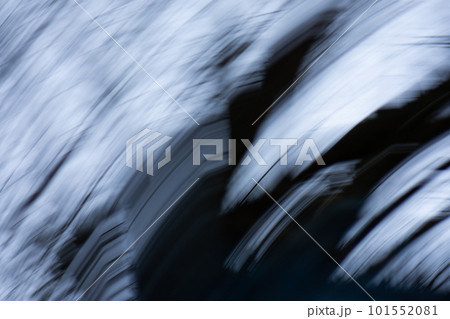 Bare black tree branches blurry unfocused photographic effect 101552081