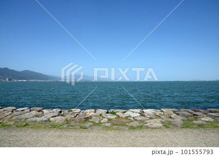 琵琶湖 湖畔の風景 琵琶湖 湖畔の風景 101555793