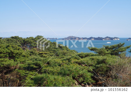 松島湾岸回廊双観山からの景色 松島湾岸回廊双観山からの景色 101556162