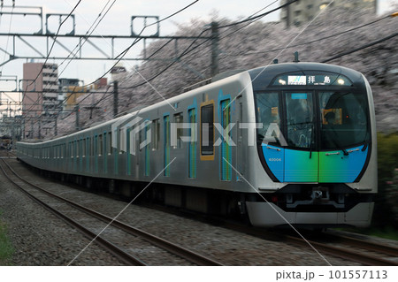 ［SS］春の西武新宿線40000系拝島ライナー（夕方-下り列車） 101557113