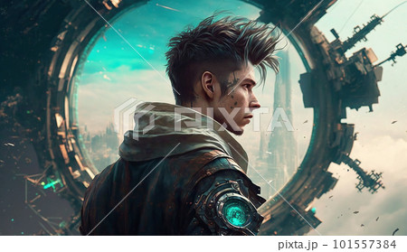 未来 宇宙戦争 「AI生成画像」 101557384