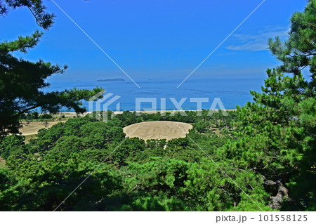 香川　香川県　銭形砂絵 101558125