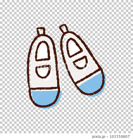 滑翔機的簡單手繪矢量線藝術插圖 101558607