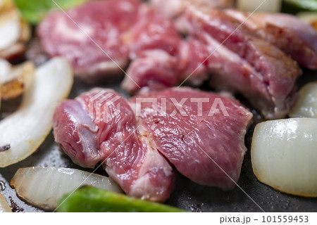 美味しいラム肉の鉄板焼き 101559453
