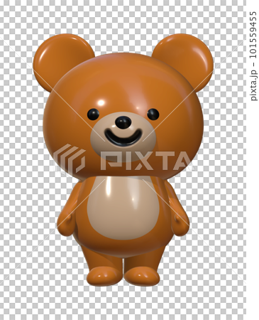 くまごろう3Dスト Grizzly Bear 3D Wooden Puzzle DXF File | Free Files - Atomm