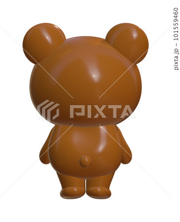 3D立体くまキャラクターのイラスト素材 [101559460] - PIXTA