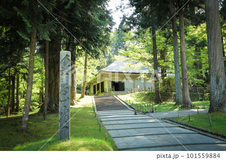 世界文化遺産 天台宗東北大本山 中尊寺金色堂 世界文化遺産 天台宗東北大本山 中尊寺金色堂 101559884