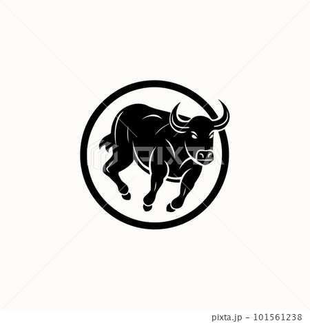 logo of a horned bull logo of a horned bull 101561238