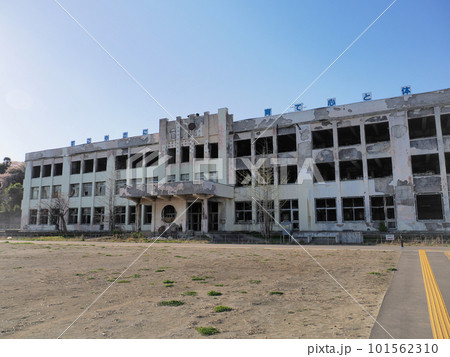 東日本大震災・石巻市震災遺構門脇小学校　宮城県石巻市 101562310