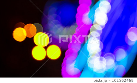 background blurred abstraction of colored lanterns and decorations. background blurred abstraction of colored lanterns and decorations. 101562469