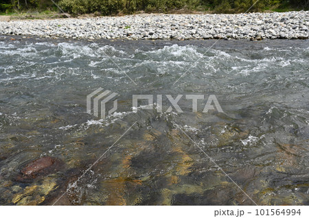那珂川の風景【栃木県大田原市黒羽】 101564994