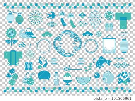 夏季總和材料集 101566961