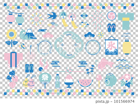 Summer sum material set 101566974