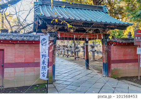 【東京の都市風景】秋の上野東照宮周辺の景観 101568453
