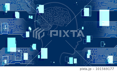 AI（人工知能）のイメージイラスト素材 101569177