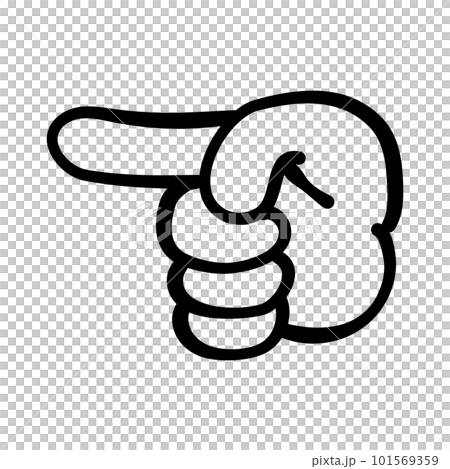 簡單的指向圖標 簡單的指向圖標 101569359