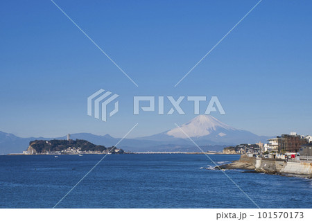 【鎌倉市】稲村ヶ崎からの眺め 【鎌倉市】稲村ヶ崎からの眺め 101570173