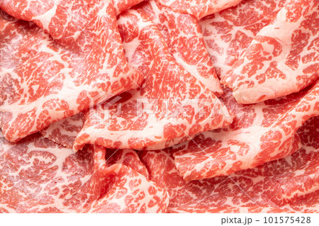 牛肉(イチボ切り落とし)のアップ。 101575428
