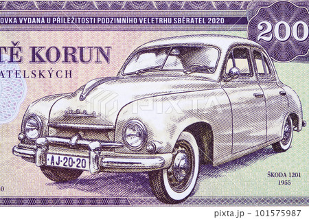 Old car from money Old car from money 101575987