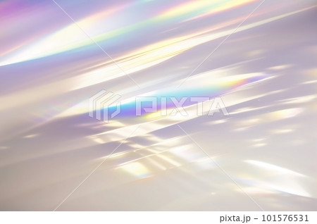 キラキラしたレインボーオーバーレイフレア背景 101576531