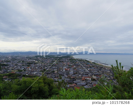 奉納山公園展望台より望む出雲の街並み(島根県出雲市) 101578268