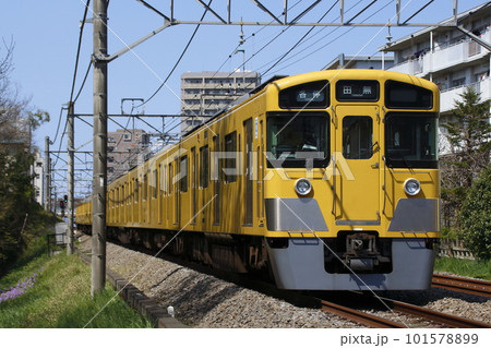［SS］西武新宿線2000系電車（各停-8両編成：西武新宿⇔田無） 101578899