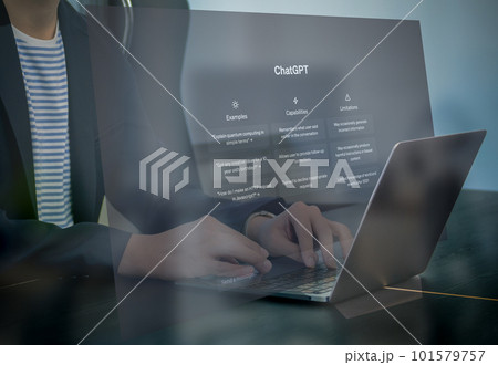 Chat GPT、人工知能チャットボット 101579757