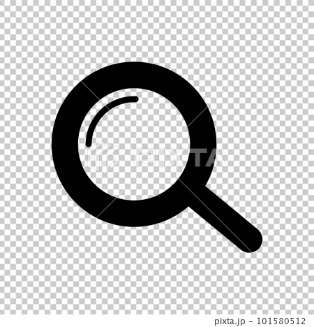 search button icon transparent