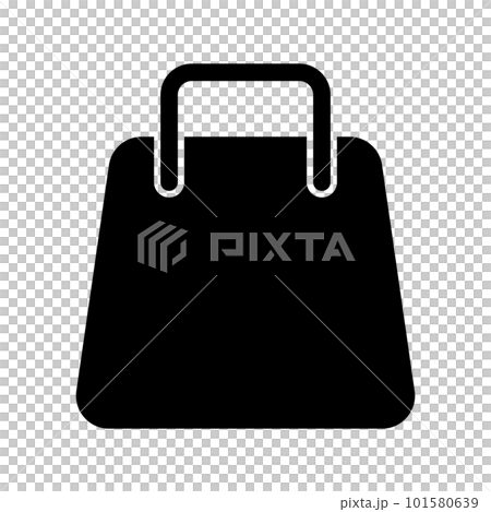 bag silhouette icon. fashion accessories. load. vector. bag silhouette icon. fashion accessories. load. vector. 101580639
