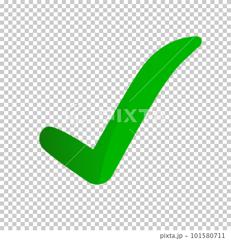 Modern green check mark icon. decision or good mark. vector. Modern green check mark icon. decision or good mark. vector. 101580711