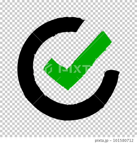 check mark. application icon. vector. check mark. application icon. vector. 101580712