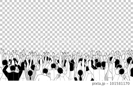 熱狂する観客 熱狂する観客 101581170