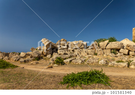Remains of Greek temples Remains of Greek temples 101581340