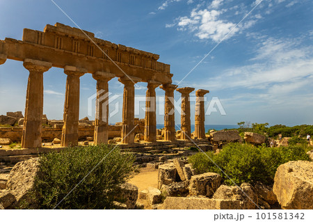 Remains of Greek temples 101581342