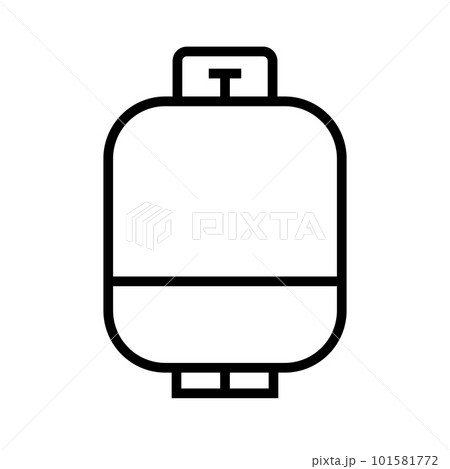 ガスボンベ アイコン ガスボンベ アイコン 101581772