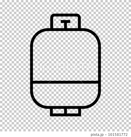 ガスボンベ アイコン ガスボンベ アイコン 101581772