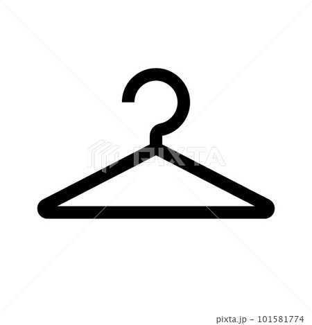 ハンガーのアイコン。脱衣所。ベクター。 101581774