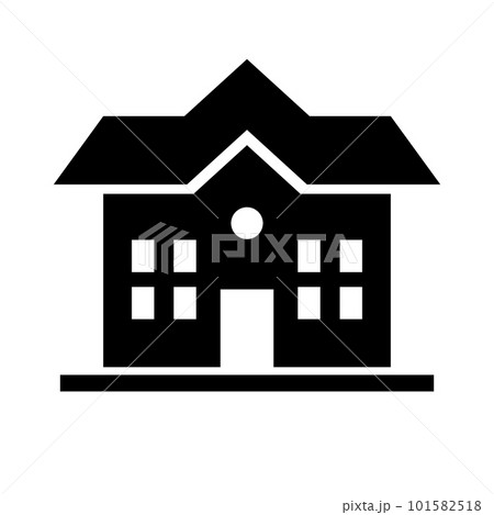学校。教育の建物アイコン。ベクター。 101582518