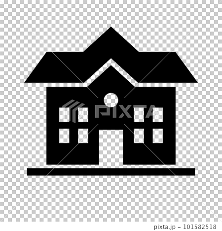 学校。教育の建物アイコン。ベクター。 101582518